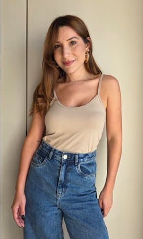 Blusa Segunda Pele Nude
