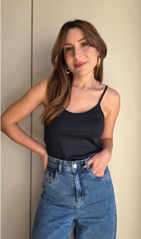 Blusa Segunda Pele Preto